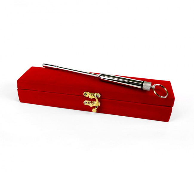 Зонд в уретру Urethral vibrating sound 7 с вибрацией - 22,5 см., House of steel Зонд в уретру Urethral vibrating sound 7 с вибрацией - 22,5 см., House of steel