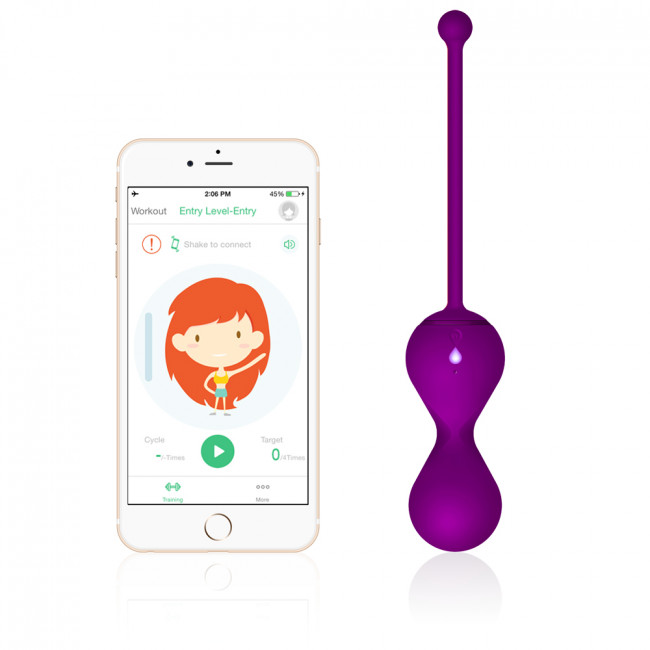 Фиолетовый тренажер Кегеля MAGIC KEGEL MASTER, Magic Motion Фиолетовый тренажер Кегеля MAGIC KEGEL MASTER, Magic Motion