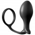 Эрекционное кольцо Ass-Gasm Cockring Advanced Plug с анальной пробкой, Pipedream