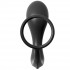 Эрекционное кольцо Ass-Gasm Cockring Advanced Plug с анальной пробкой, Pipedream