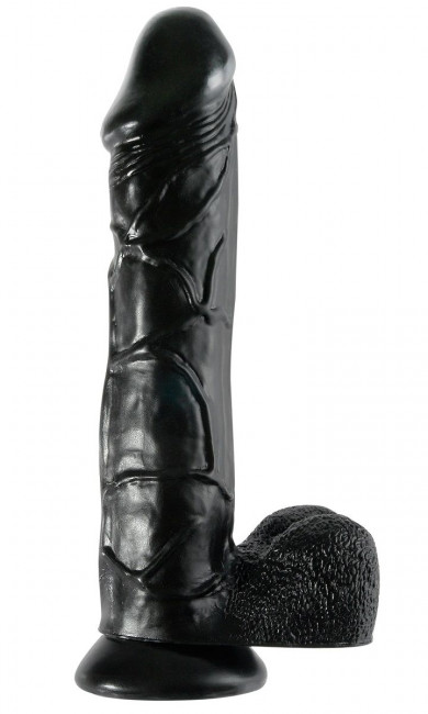 Чёрный фаллоимитатор-гигант 12" Mega Dildo -32,4 см., Pipedream Чёрный фаллоимитатор-гигант 12" Mega Dildo -32,4 см., Pipedream