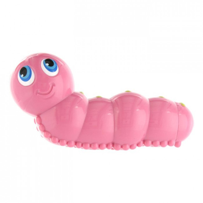 Вибратор-гусеница I Rub My Wormie Pink, Big Teaze Toys