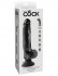 Чёрный виброфаллос со съемной присоской 9" Vibrating Cock with Balls - 22,9 см., Pipedream Чёрный виброфаллос со съемной присоской 9" Vibrating Cock with Balls - 22,9 см., Pipedream