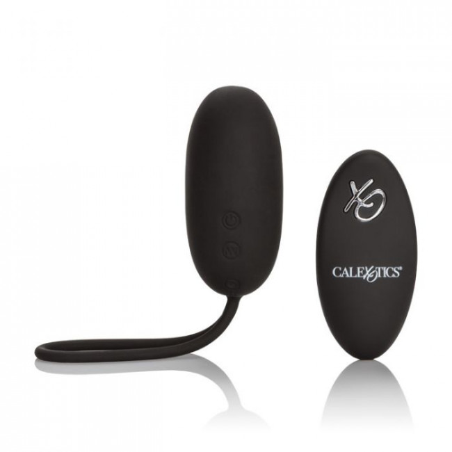 Чёрное виброяйцо из силикона Silicone Remote Rechargeable Egg, California Exotic Novelties Чёрное виброяйцо из силикона Silicone Remote Rechargeable Egg, California Exotic Novelties