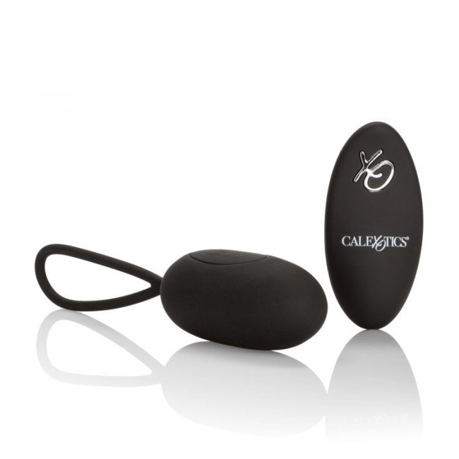Чёрное виброяйцо из силикона Silicone Remote Rechargeable Egg, California Exotic Novelties Чёрное виброяйцо из силикона Silicone Remote Rechargeable Egg, California Exotic Novelties