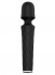 Чёрный перезаряжаемый жезловый вибратор JOYRUSH MASSAGER, Dream Toys