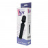 Чёрный перезаряжаемый жезловый вибратор JOYRUSH MASSAGER, Dream Toys