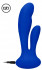 Синий вибратор G-Spot and Clitoral Vibrator Flair - 17,5 см., Shots Media BV