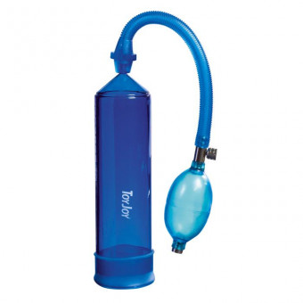 Синяя вакуумная помпа Power Pump Blue, Toy Joy
