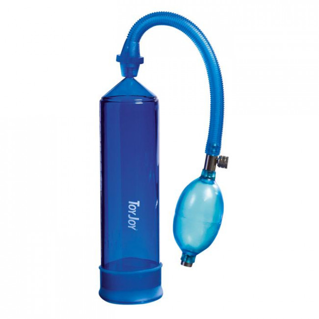 Синяя вакуумная помпа Power Pump Blue, Toy Joy Синяя вакуумная помпа Power Pump Blue, Toy Joy
