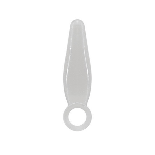 Прозрачная анальная пробка с ручкой-кольцом JAMMY JELLY ANAL FINGER PLUG CRYSTALL - 7,2 см., Toyz4lovers Прозрачная анальная пробка с ручкой-кольцом JAMMY JELLY ANAL FINGER PLUG CRYSTALL - 7,2 см., Toyz4lovers