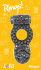 Чёрное эрекционное кольцо Rings Ringer, Lola toys