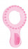 Розовое эрекционное кольцо SYNERGY CLIT BUMPER LOVE RING PINK, Seven Creations