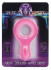 Розовое эрекционное кольцо SYNERGY CLIT BUMPER LOVE RING PINK, Seven Creations