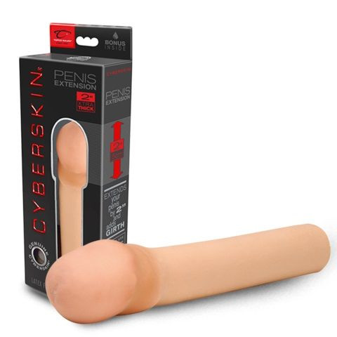 Насадка-удлинитель CyberSkin- 2 inch Xtra Thick Transformer Penis Extension - 20,32 см., Topco Sales Насадка-удлинитель CyberSkin- 2 inch Xtra Thick Transformer Penis Extension - 20,32 см., Topco Sales
