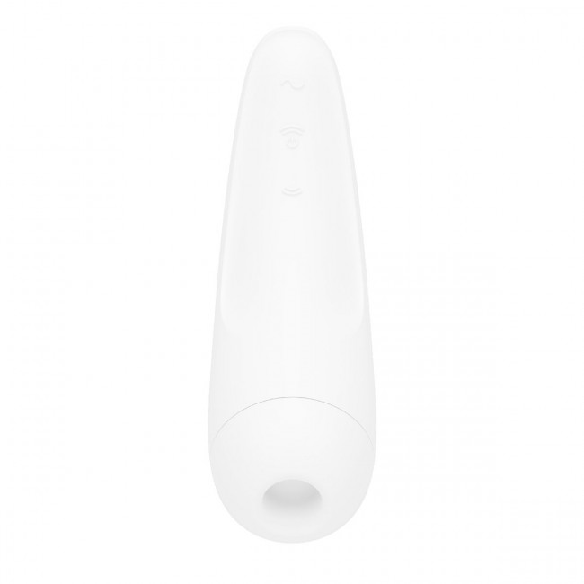 Белый вакуум-волновой стимулятор Satisfyer Curvy 2+ Белый вакуум-волновой стимулятор Satisfyer Curvy 2+