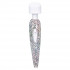 Вибратор со стразами Crystalized USB Wand Massager , Bodywand
