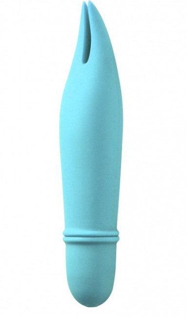 Голубой мини-вибратор Universe Teasing Ears - 12,5 см., Lola toys Голубой мини-вибратор Universe Teasing Ears - 12,5 см., Lola toys