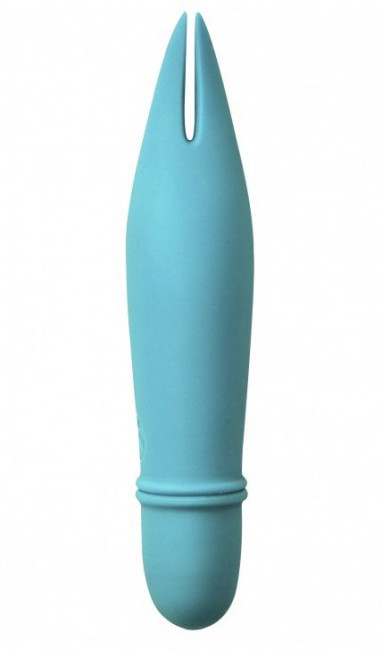 Голубой мини-вибратор Universe Teasing Ears - 12,5 см., Lola toys Голубой мини-вибратор Universe Teasing Ears - 12,5 см., Lola toys