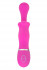Розовый вибромассажёр с вращающейся головкой THE CHARLOTTE ROSE PINK INTERNAL ROTATION - 23 см., Closet Collection