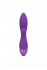 Фиолетовый вибромассажер-кролик Aura Dual Lover - 20,25 см.