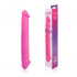 Двосторонний розовый фаллоимитатор Cosmo - 23 см., Bior toys