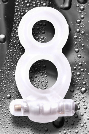 Прозрачное эрекционное вибро-кольцо RENEGADE MAN, NS Novelties