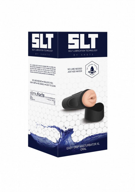 Мастурбатор-ротик Self Lubrication Easy Grip Masturbator XL Oral, Shots Media BV