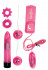 Набор CLEAR VIBRATORKIT: вибратор, вагинальные шарики, 2 эрекционных кольца и виброяйцо, Seven Creations Набор CLEAR VIBRATORKIT: вибратор, вагинальные шарики, 2 эрекционных кольца и виброяйцо, Seven Creations