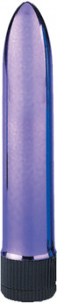 Фиолетовый классический вибратор KRYPTON STIX 5 MASSAGER M/S PURPLE - 12,7 см., NMC