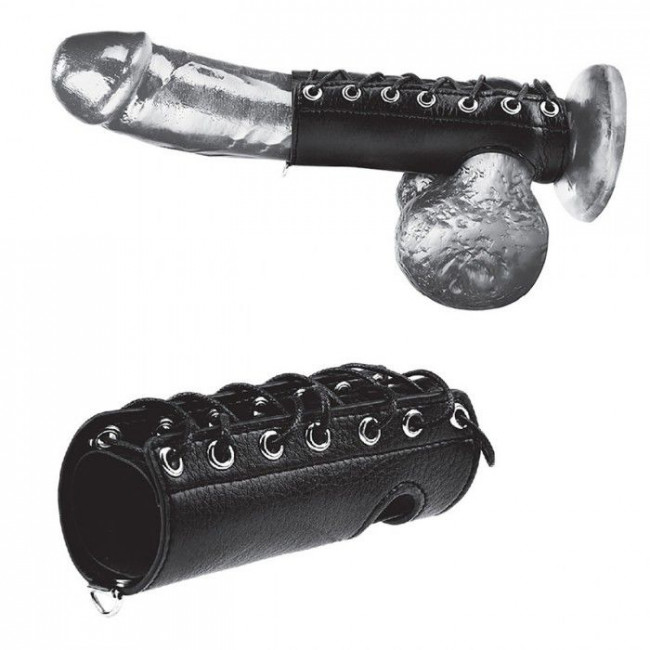Сбруя на член на шнуровке 5" Cock Sheath, BlueLine Сбруя на член на шнуровке 5" Cock Sheath, BlueLine