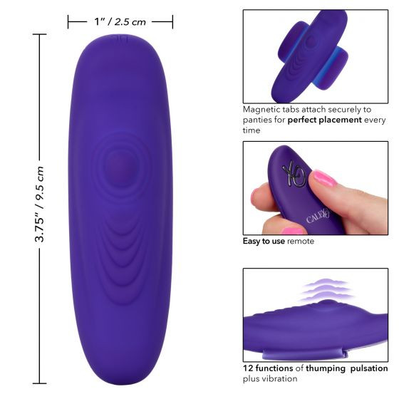 Фиолетовый стимулятор в трусики Lock-N-Play Remote Pulsating Panty Teaser Фиолетовый стимулятор в трусики Lock-N-Play Remote Pulsating Panty Teaser