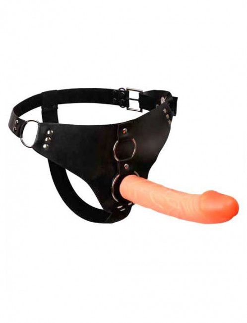 Женский телесный страпон Domina - 19,7 см., Eroticon