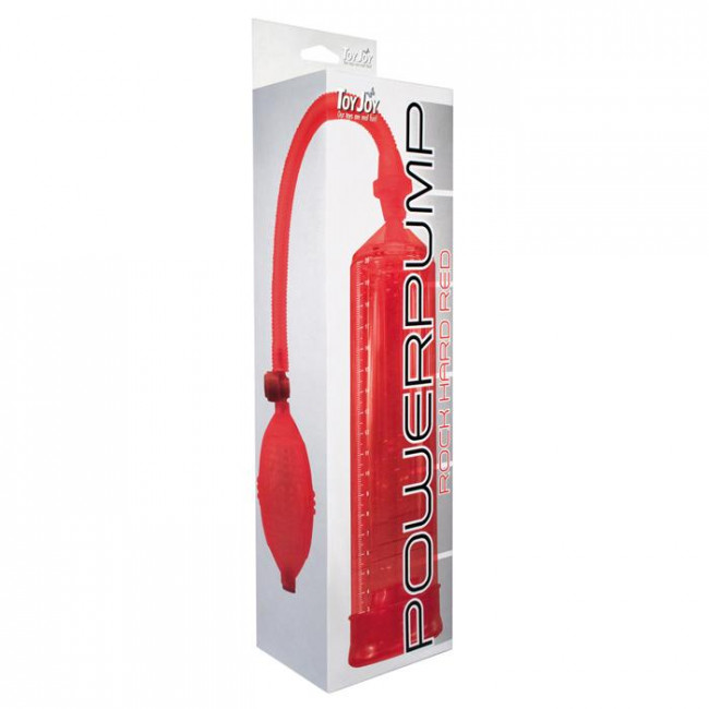 Красная вакуумная помпа Power Pump Red , Toy Joy