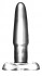 Прозрачная желейная втулка-конус JELLY JOY FLAWLESS CLEAR - 15,2 см., Tonga