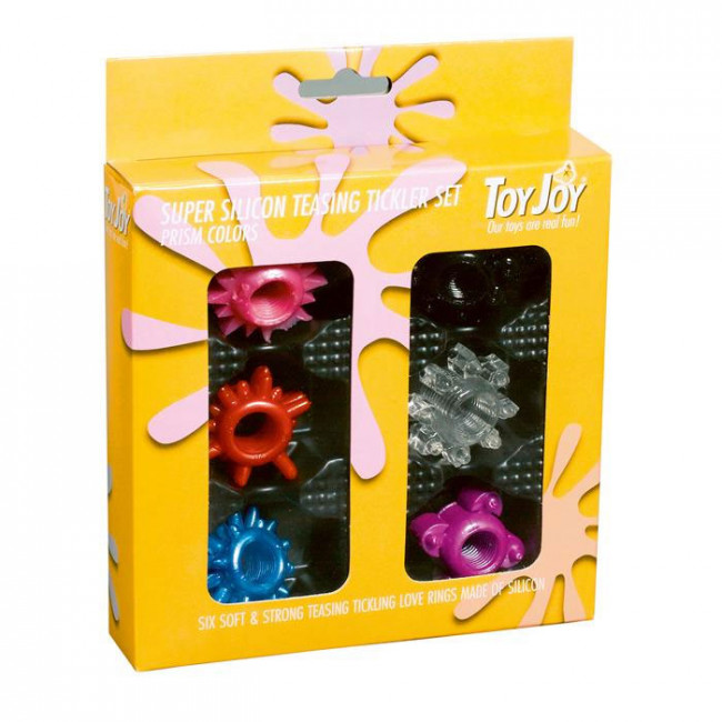 Комплект эрекционных колец, Toy Joy Комплект эрекционных колец, Toy Joy