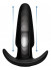 Черная анальная вибропробка Kinetic Thumping 7X Medium Anal Plug - 13,3 см. Черная анальная вибропробка Kinetic Thumping 7X Medium Anal Plug - 13,3 см.