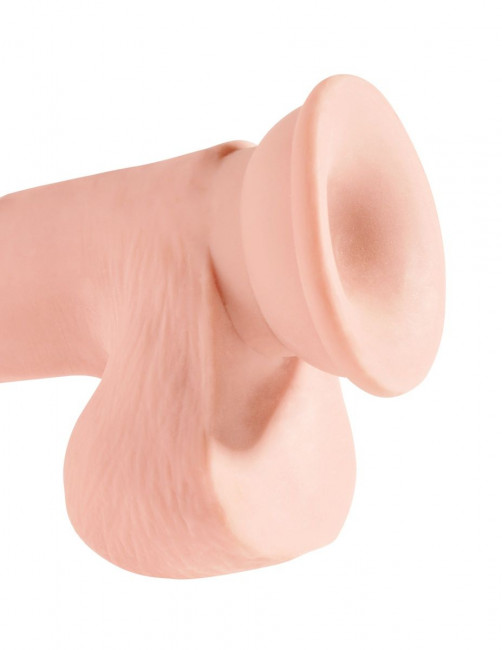 Телесный фаллоимитатор на присоске 7.5" Triple Density Cock - 22,9 см.
