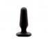 Чёрная анальная втулка Sex Expert - 7,5 см., Bior toys