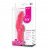 Розовый вибратор с клиторальным стимулятором MATES FANTASY RECHARGE VIBRATOR - 17 см., NMC Розовый вибратор с клиторальным стимулятором MATES FANTASY RECHARGE VIBRATOR - 17 см., NMC