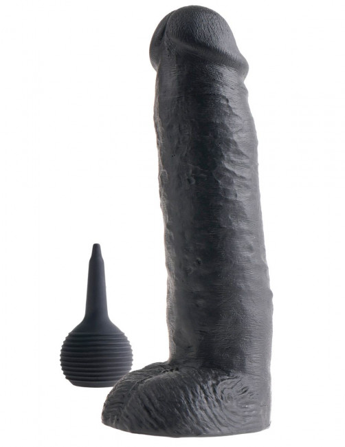 Фаллоимитатор-реалистик с имитацией семяизвержения 11" Squirting Cock with Balls - 27,9 см., Pipedream
