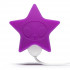 Фиолетовый клиторальный стимулятор-звезда SILICONE PINK STAR CLITORAL VIBRATOR, Tokidoki
