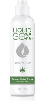 Спрей-прологатор с маслом семян конопли Liquid Sex Desensitizing Spray with Hemp Seed - 118 мл., Topco Sales