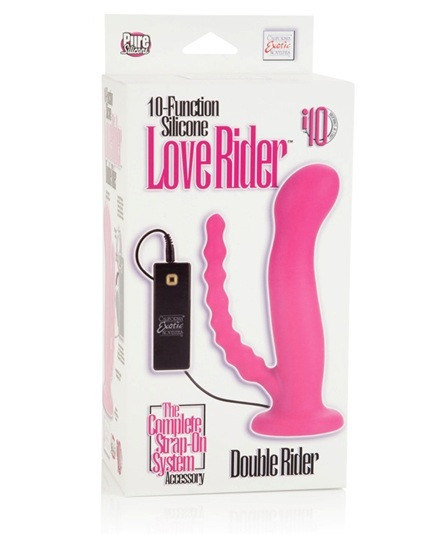 Вибратор с гибким анальным стимулятором, California Exotic Novelties