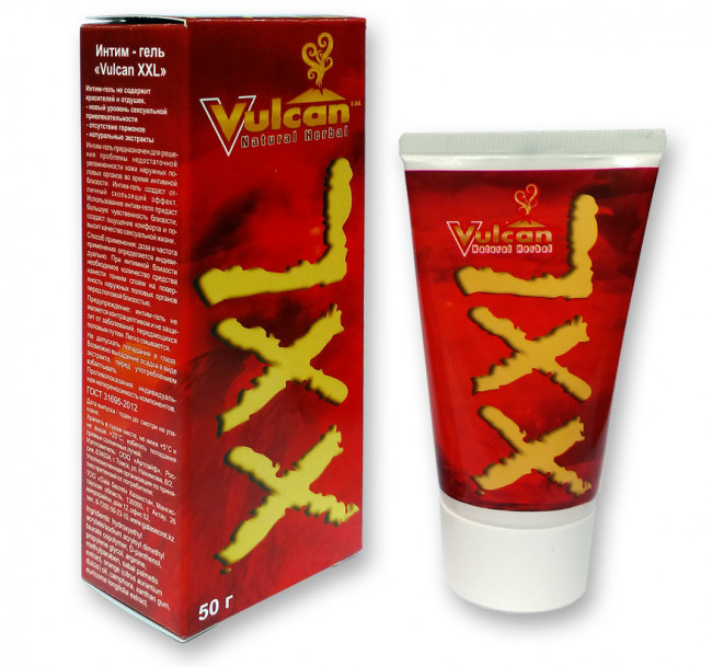 Интим-гель для увеличения полового члена VULKAN XXL - 50 гр., Hot Secret Интим-гель для увеличения полового члена VULKAN XXL - 50 гр., Hot Secret