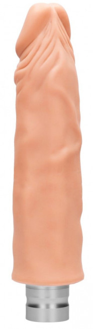 Телесный реалистичный вибратор Vibrating Dildo - 25 см. Телесный реалистичный вибратор Vibrating Dildo - 25 см.