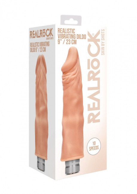 Телесный реалистичный вибратор Vibrating Dildo - 25 см. Телесный реалистичный вибратор Vibrating Dildo - 25 см.