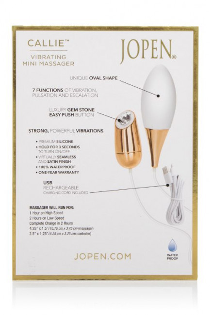 Вибромассажер Vibrating Mini Massager - 10,75 см., Jopen