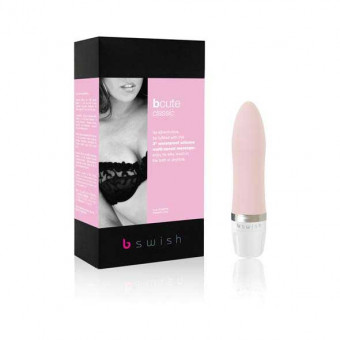 Миниатюрный вибратор bCute Classic Pink - 10,5 см., B Swish