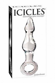 Стеклянная анальная елочка ICICLES №13, Pipedream